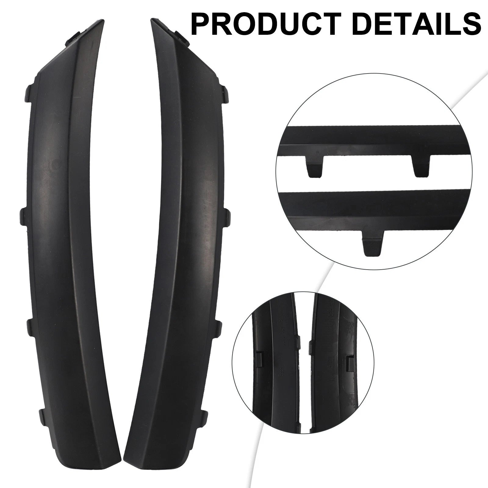Front Bumper Cover Molding Set for Benz W167