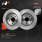 Front Disc Brake Rotors & Ceramic Pads for Mercedes-Benz ML320 (1998–2003)