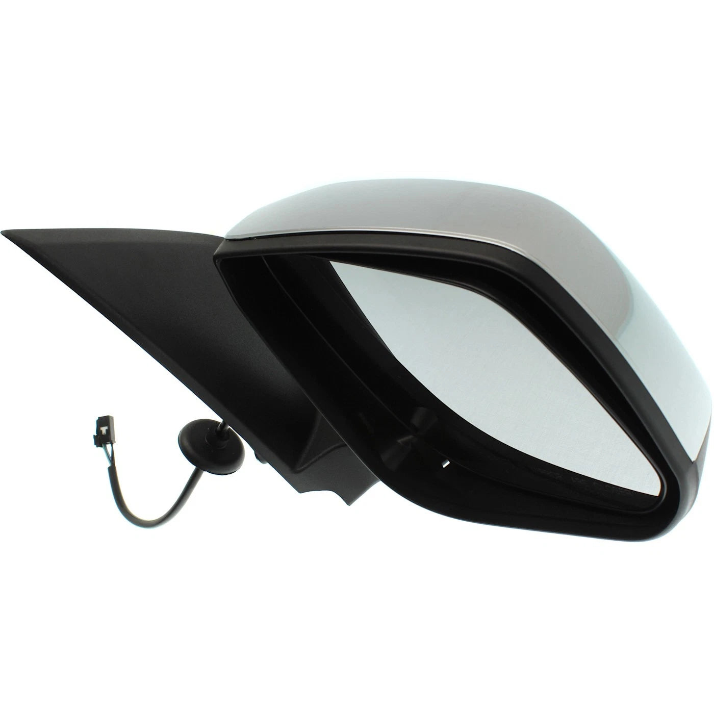 Power Mirror for Chevrolet Colorado (2017–2018) Right Manual Fold Heated Chrome