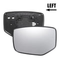 Left Side White Mirror Glass w/ Back for Honda Accord (2008–2010)