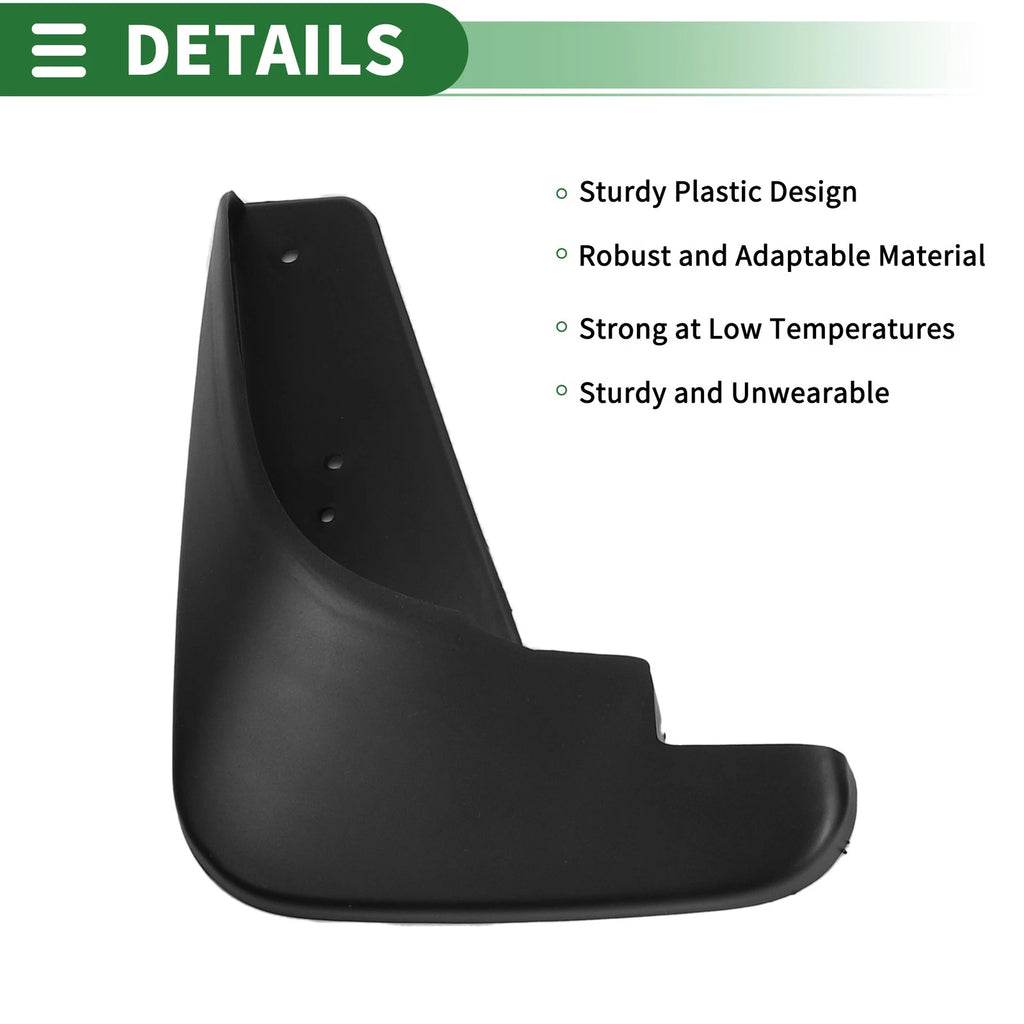 Mud Flaps Splash Guards for Buick Excelle (2004–2008) W/ Mount Accessories