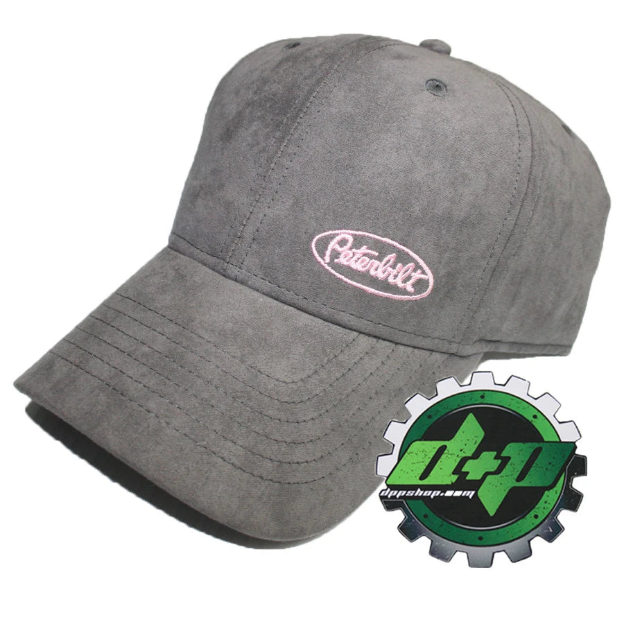 Faux Suede Baseball Cap for Peterbilt Trucks (2010–2023)