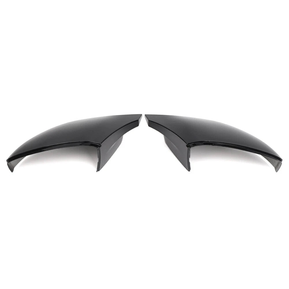 Glossy Black Door Wing Mirror Cover Caps for VW Polo (2011–2023)