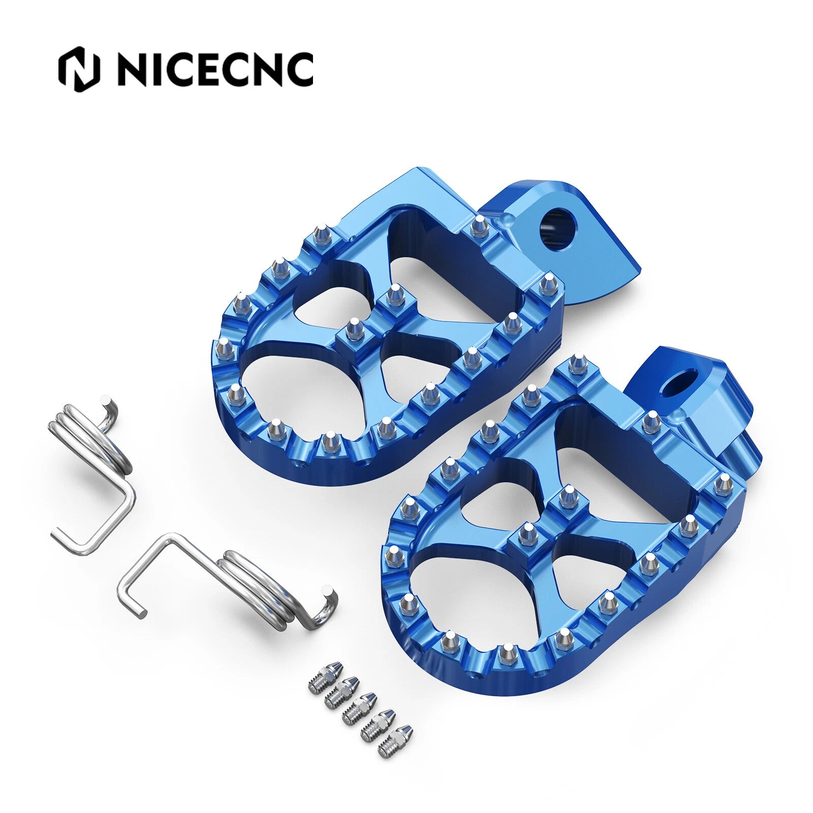 CNC Wide Foot Pegs for Yamaha YZ 125 250 250F 450F WR250F WR450F (2023)
