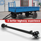 3.5K Trailer Axle for 5 Lug 61" Hub Face (Fits Various Models)