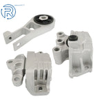 3X Engine Motor & Transmission Mounts for Jeep Renegade (2015–2021)