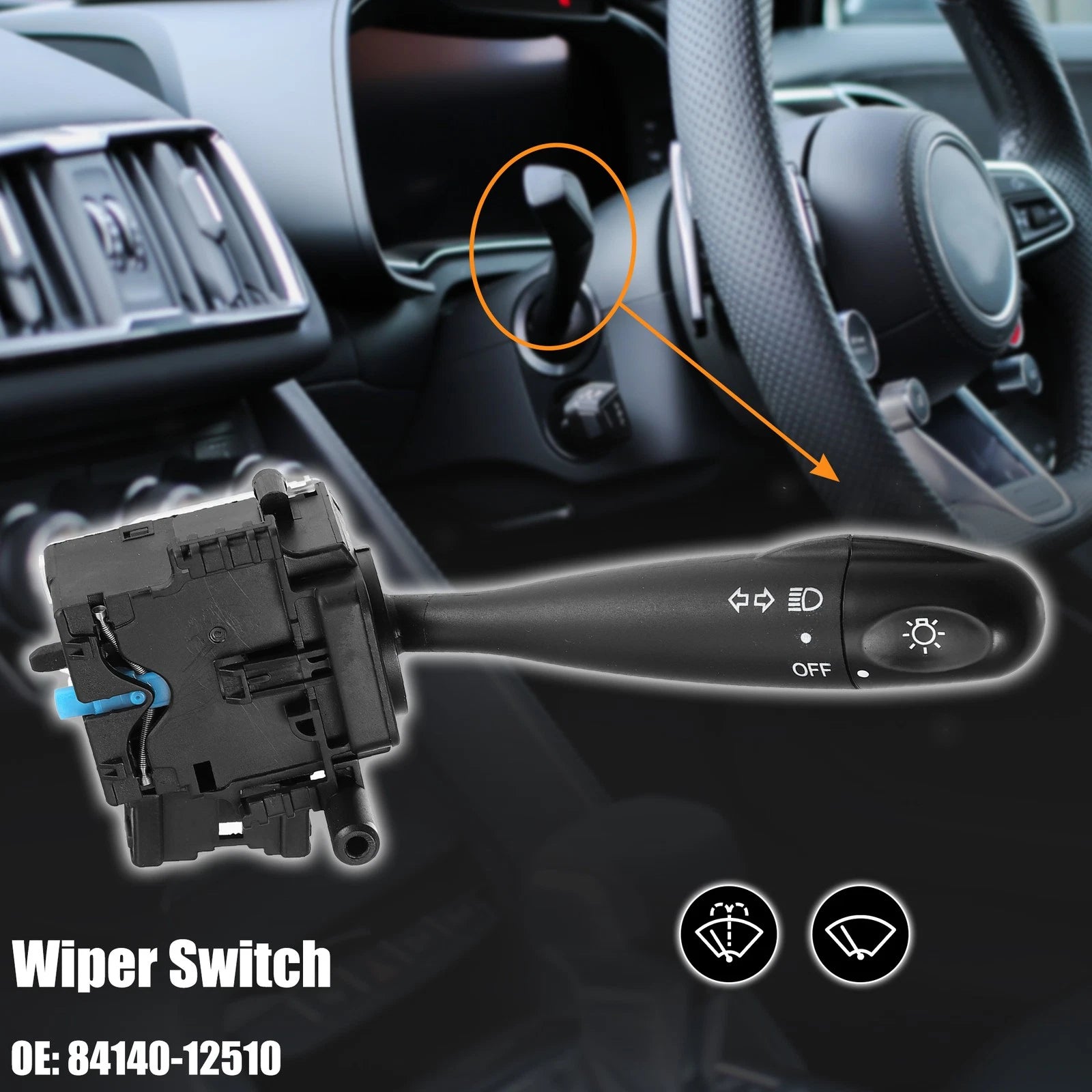 Turn Signal Lever Switch for Toyota RAV4 (2000–2005) 84140-12510