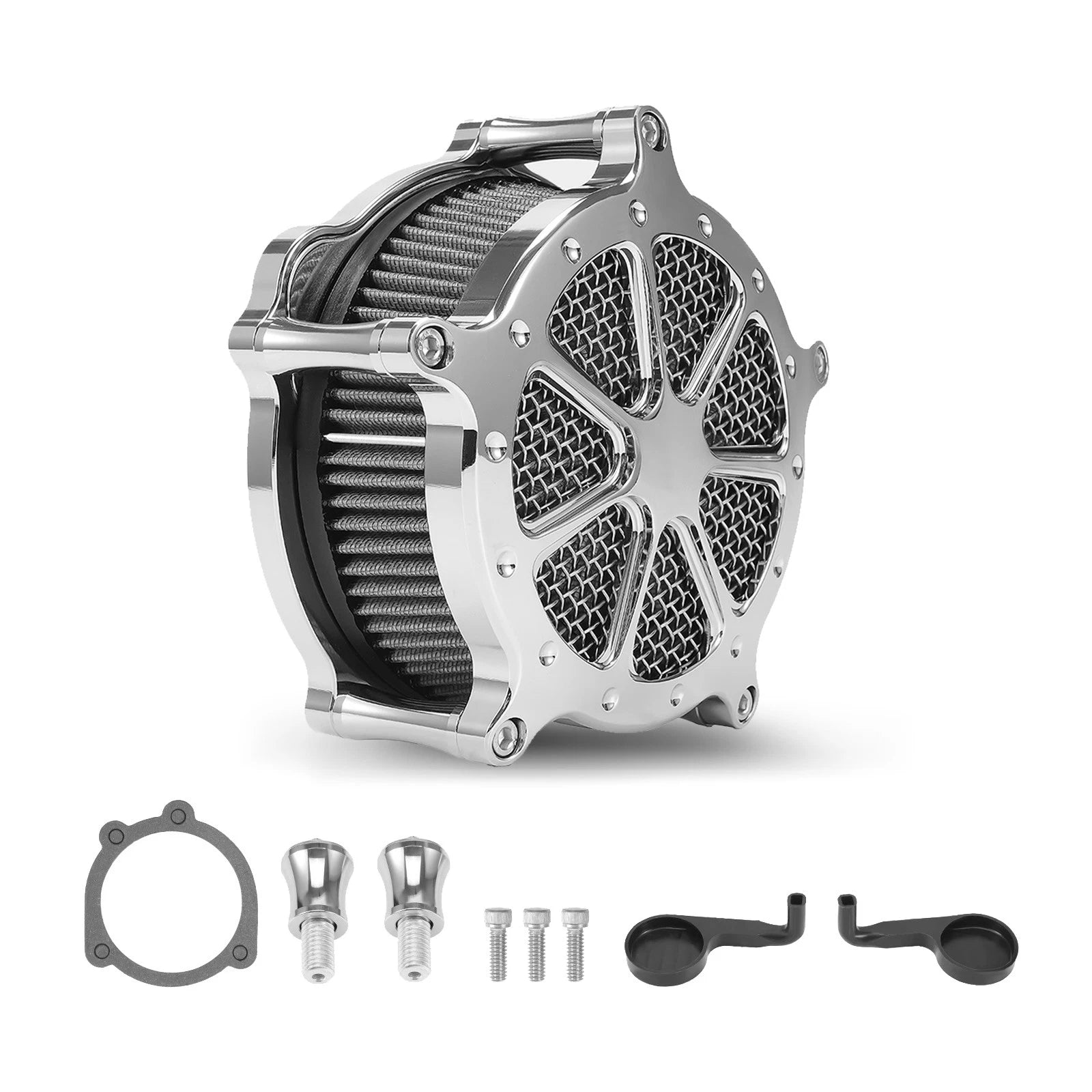 Air Cleaner Filter Intake Set for Sportster Iron XL (2004-2022)