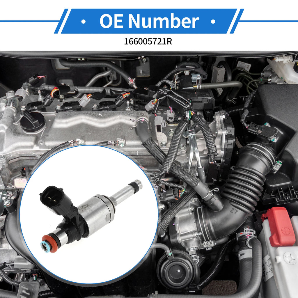Fuel Injector No. 166005721R for Nissan Juke Qashqai (2010–2019)