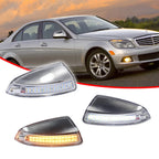 Switchback LED Mirror Signal Lights for Benz C-Class W204 (2008–2014)