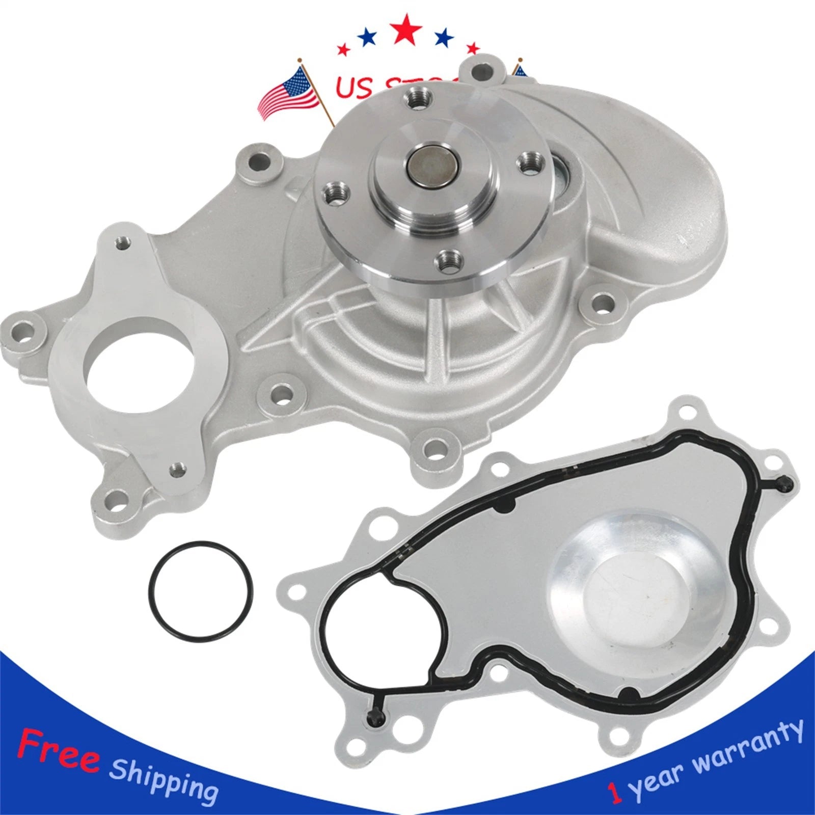 Engine Water Pump for Ford Mustang F150 3.7L 3.5L (2011–2015)