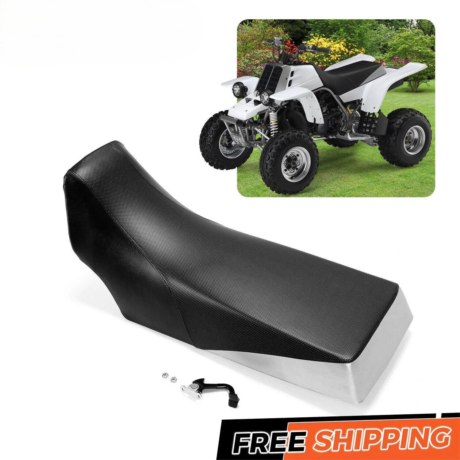 Complete Seat for Yamaha Banshee 350 (1987–2006) Black-Silver