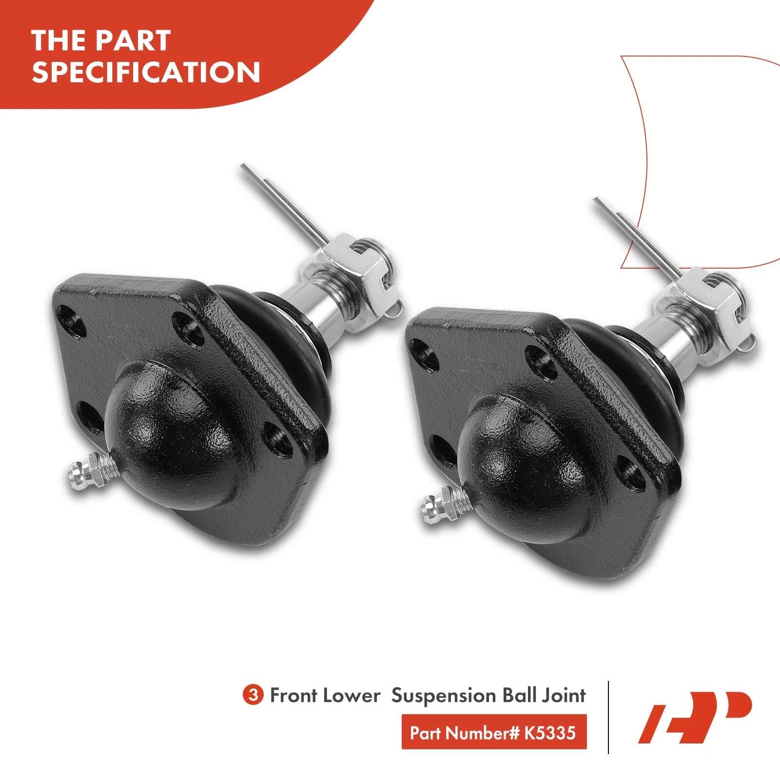 Set of 13 Front Control Arms with Ball Joints for Chevy