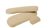 Front Seat Armrest Cover for Toyota Sienna (2011–2017) Beige Leather Synthetic