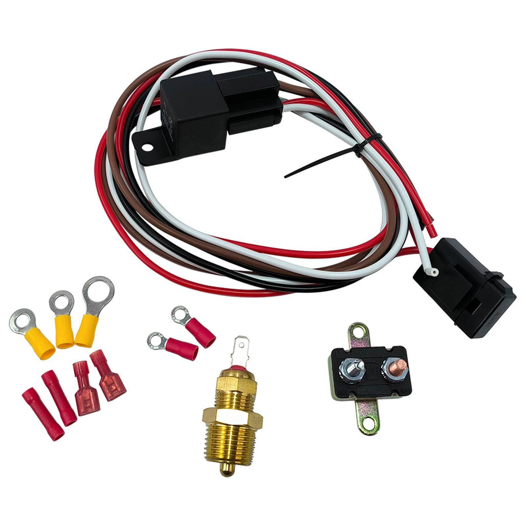 Electric Radiator Cooling Fan Relay Kit for Universal Applications
