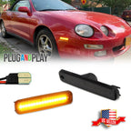 Smoked Amber LED Front Side Marker Lights for Toyota Celica (1994–1999)