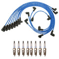 NGK 7mm Wire Set & Denso Platinum Spark Plug Kit for Bel Air Camaro (1955–1981)