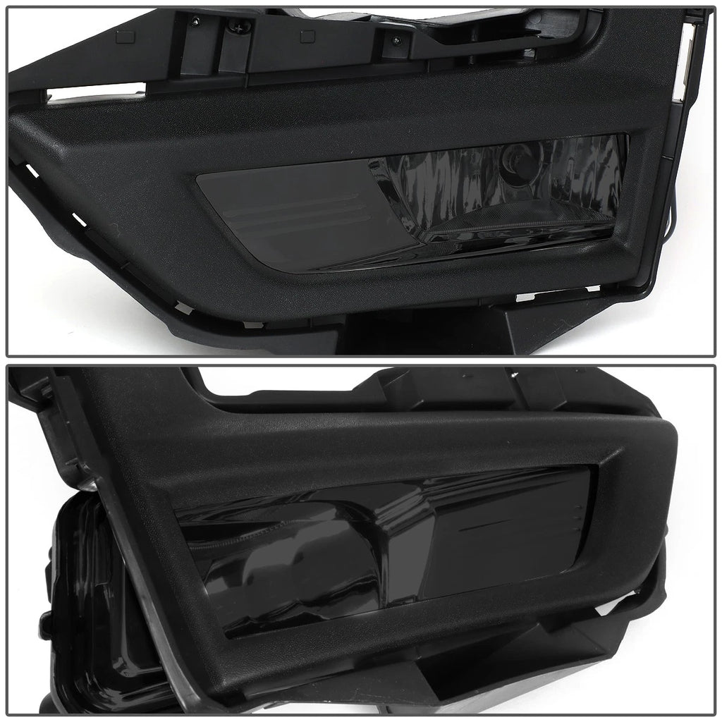 Pair of Smoked Lens Front Bumper Fog Lights for Rogue (2017–2018)