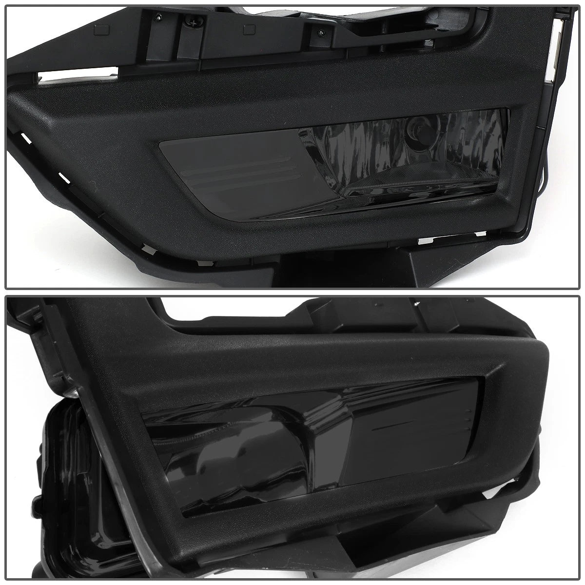 Pair of Smoked Lens Front Bumper Fog Lights for Rogue (2017–2018)