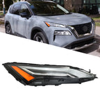 Front LED Daytime Running Light for Nissan Rogue (2021–2023) Right Side Black