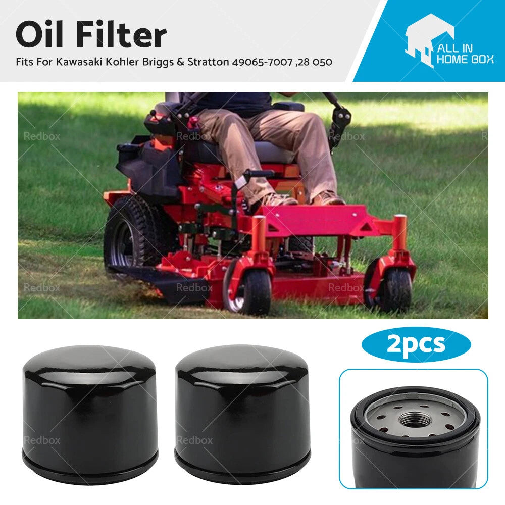 2X Oil Filters for Kawasaki ER-6F (2006–2016) Ref. 49065-7007