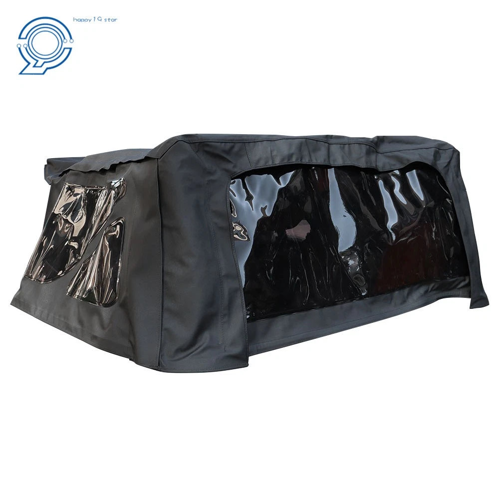 Replacement Black Soft Top with Tinted Rear Window for Jeep Wrangler (2007–2009)