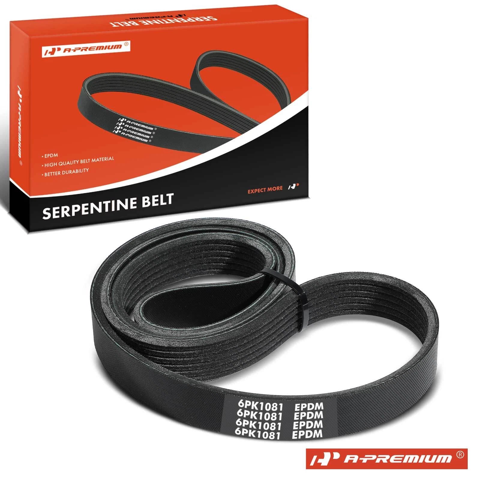 Serpentine Belt for BMW Dodge Ford Freightliner International 