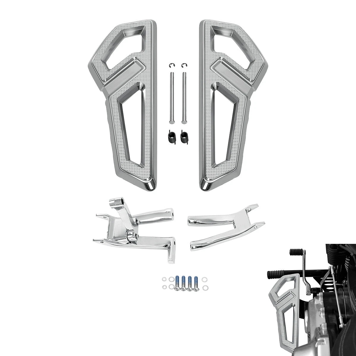 Driver Footboard Mount Bracket for Harley Heritage Classic Slim (2018–2024)
