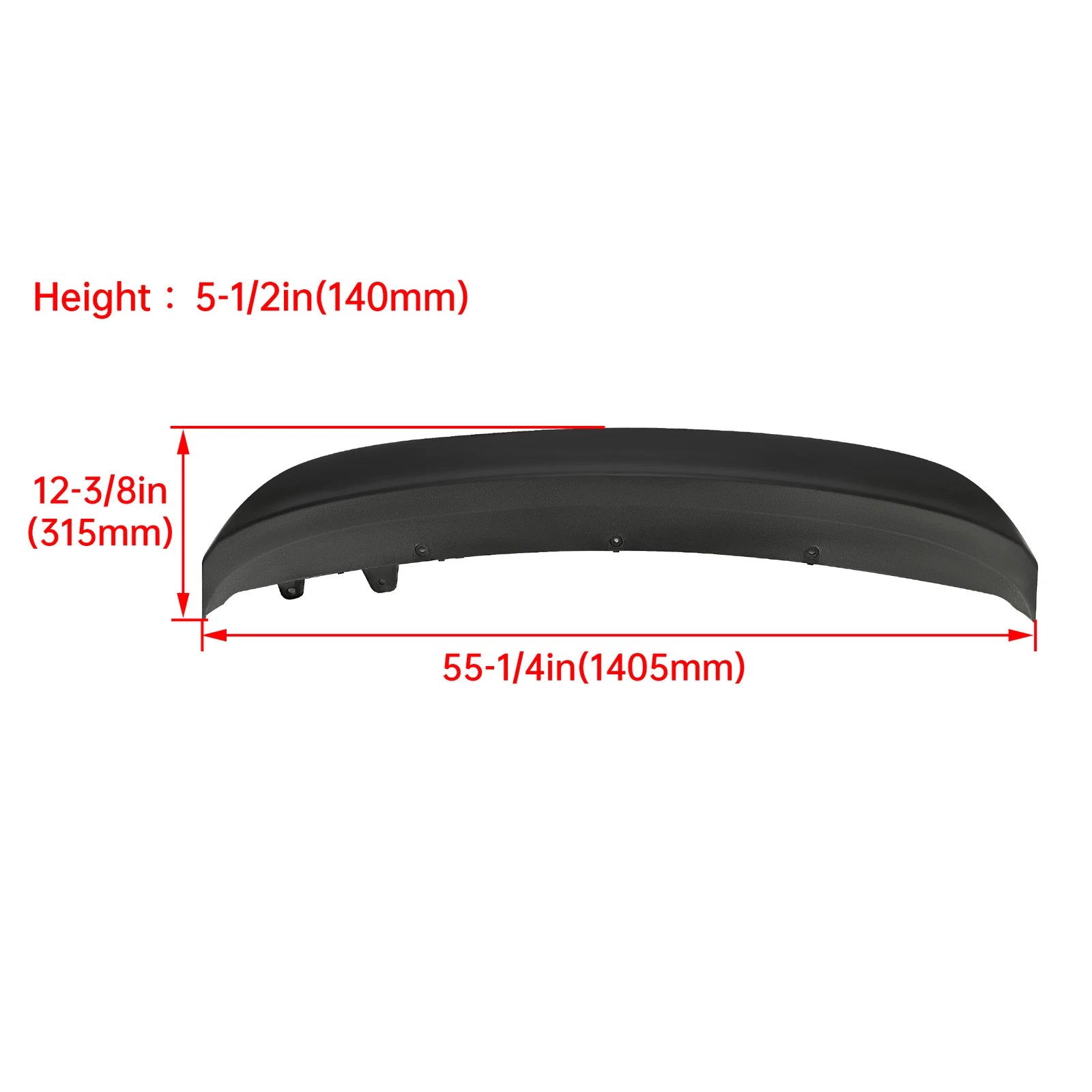 Rear Bumper Lower Valance Panel for Hyundai Elantra (2014–2016) 866123X700