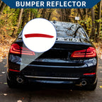 Bumper Reflector No. 63147318557 for BMW 535i GT (2014–2017) Red