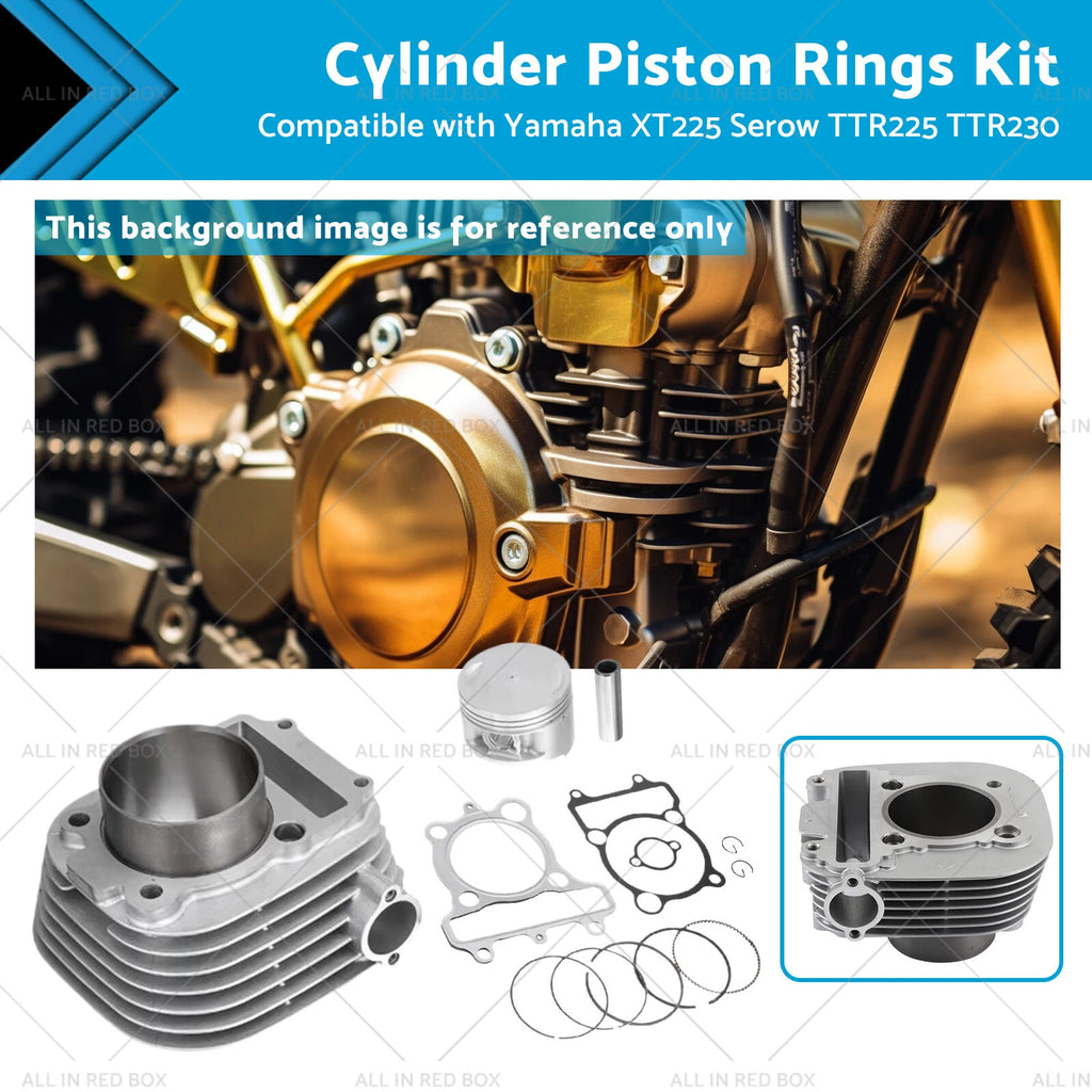 Piston Rings Kit for Yamaha Serow XT225 TTR225 TTR230 (1999–2016)