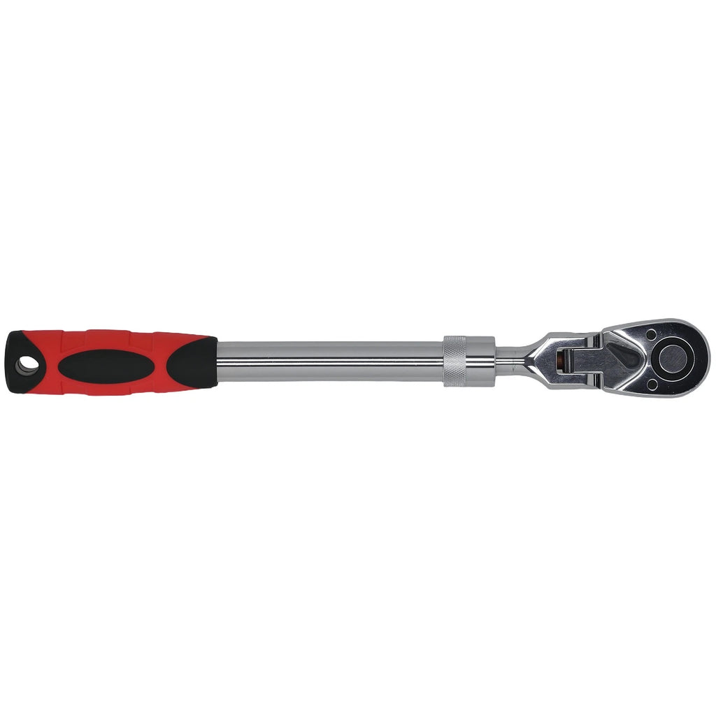 1/2in Drive Ratchet 72-Tooth Flex Head Extendable Handle 330-440mm 40Cr