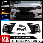 DRL Fog Lights Assembly for Honda Civic 11th Gen (2022–2024)