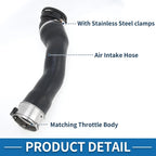 Engine Air Intake Hose with Clamps BMW 5 Series E60 (2006-2009)