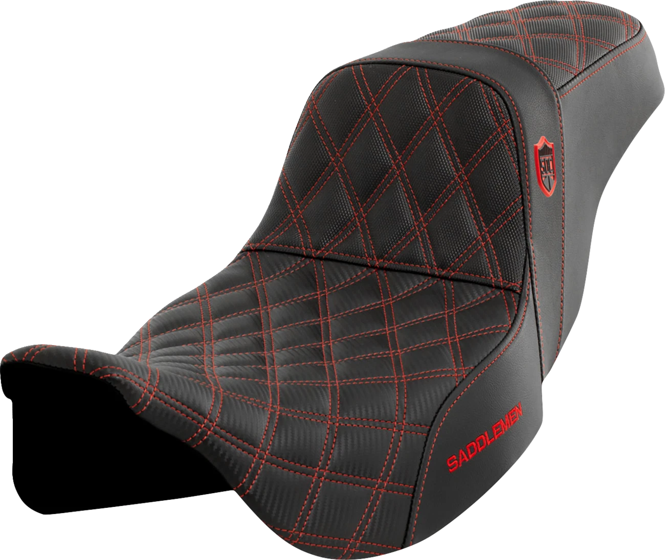 SADDLEMEN Pro Series SDC Performance Seat for FLH/FLT (w/o Backrest)