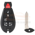Key Entry Remote Fob 6 Buttons for Chrysler Town and Country (2008–2016)