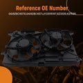 Dual Cooling Fan for Ford Fusion L4 2.0L Turbo (2013–2020) FO3115197 600W