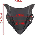 Black Windscreen for 2017-2021 Kawasaki Ninja 400 (2017-2021)
