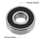 Set of 5 6201-2RS Ball Bearings for Various Models (12x32x10mm)
