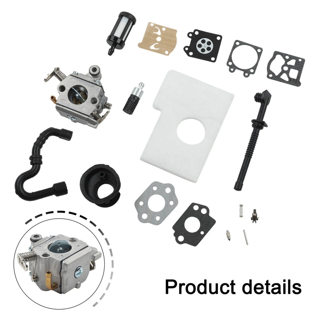 Carburetor Kit for MS170 MS180C Chainsaw (Complete Set)