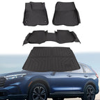 Set of 3D Floor Mats & Cargo Liner for Honda CR-V CRV Hybrid (2023–2025)