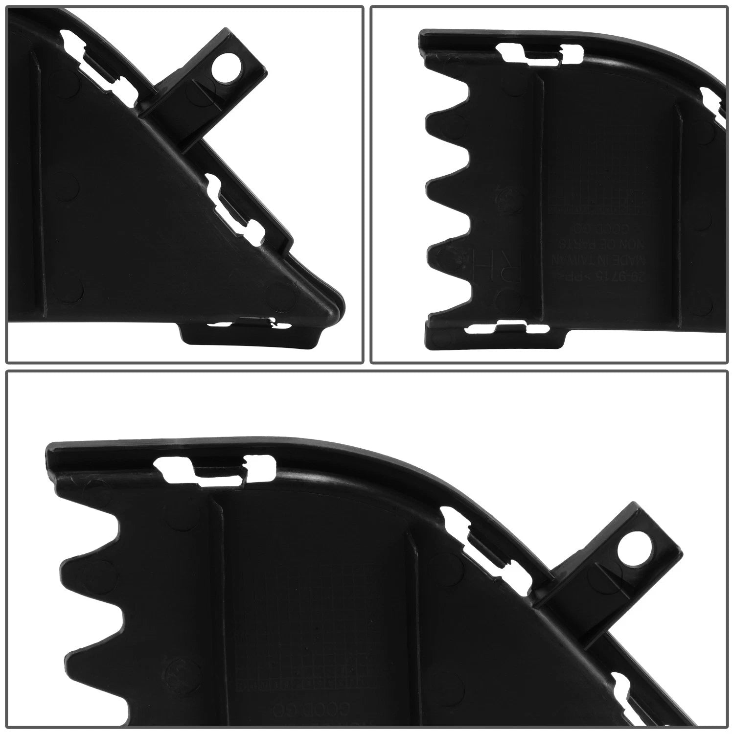 Front Passenger Right Side Outer Bumper Grille Insert for Chrysler 300 (2017–2022)