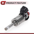Fuel Injector No.PEAR-13-250 for Mazda 3 Sport (2016–2018) 1 Pc Black