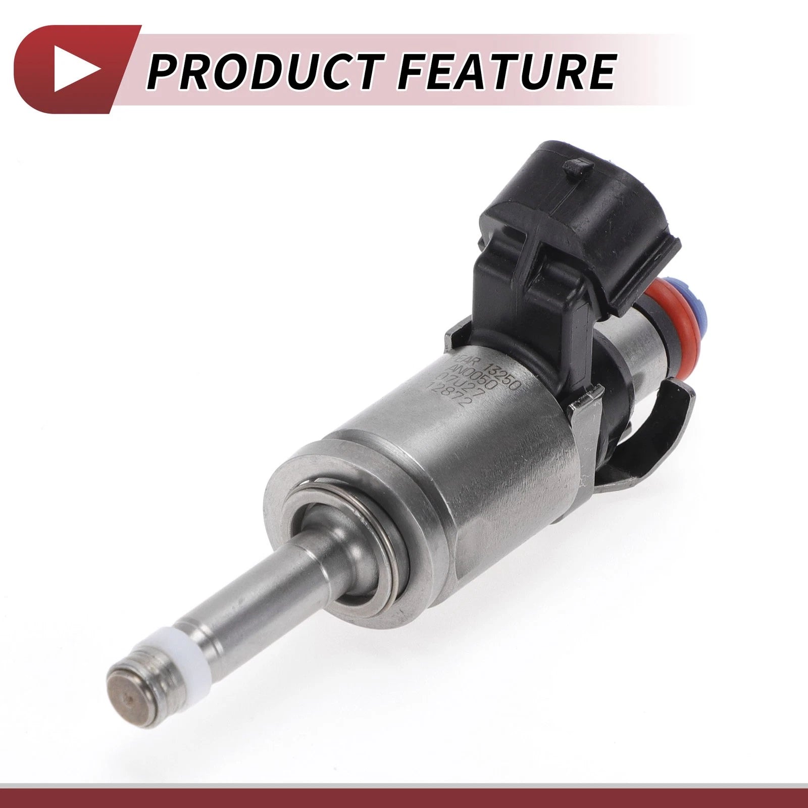 Fuel Injector No.PEAR-13-250 for Mazda 3 Sport (2016–2018) 1 Pc Black