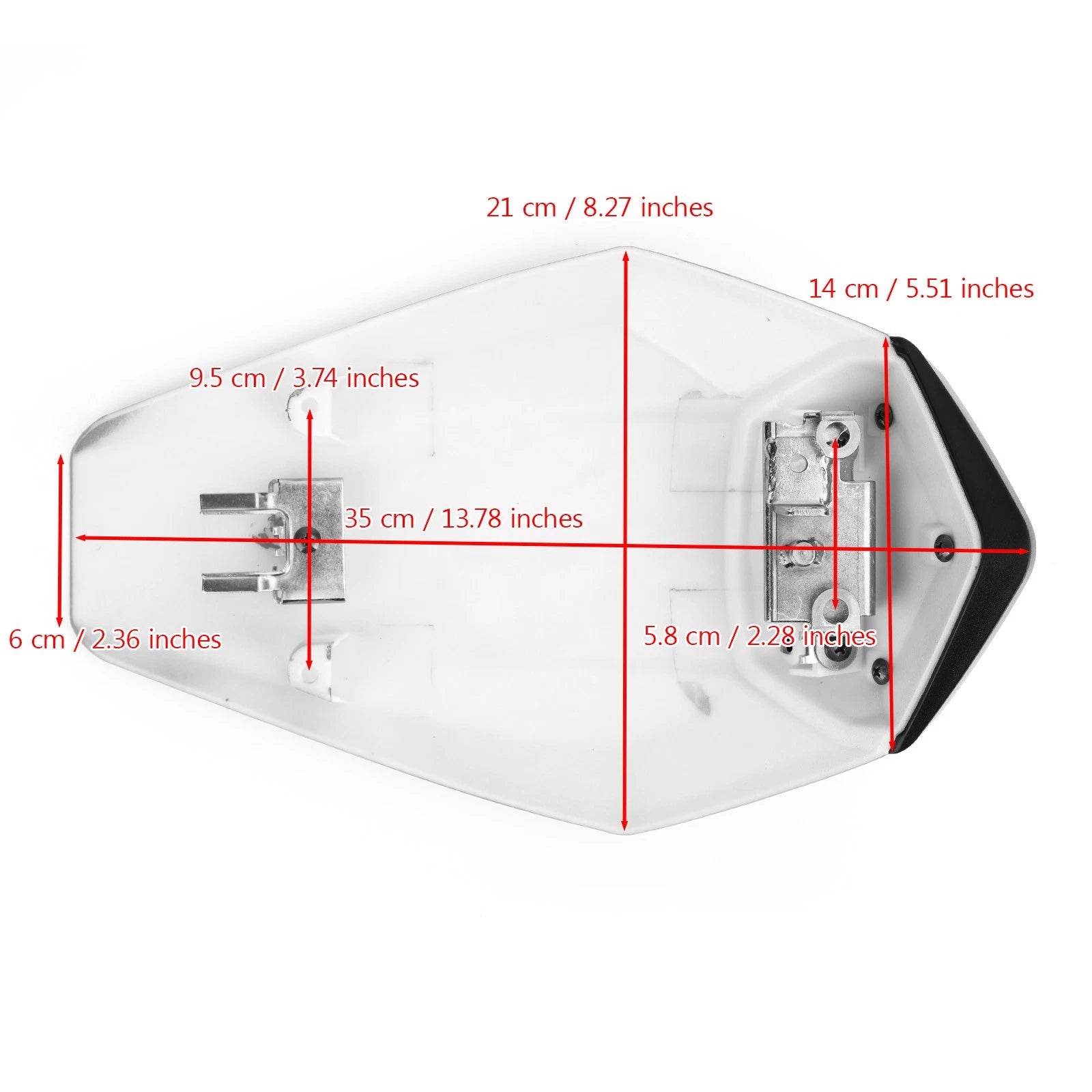 Rear Seat Fairing Cover for Kawasaki ZX6R (2019–2024)