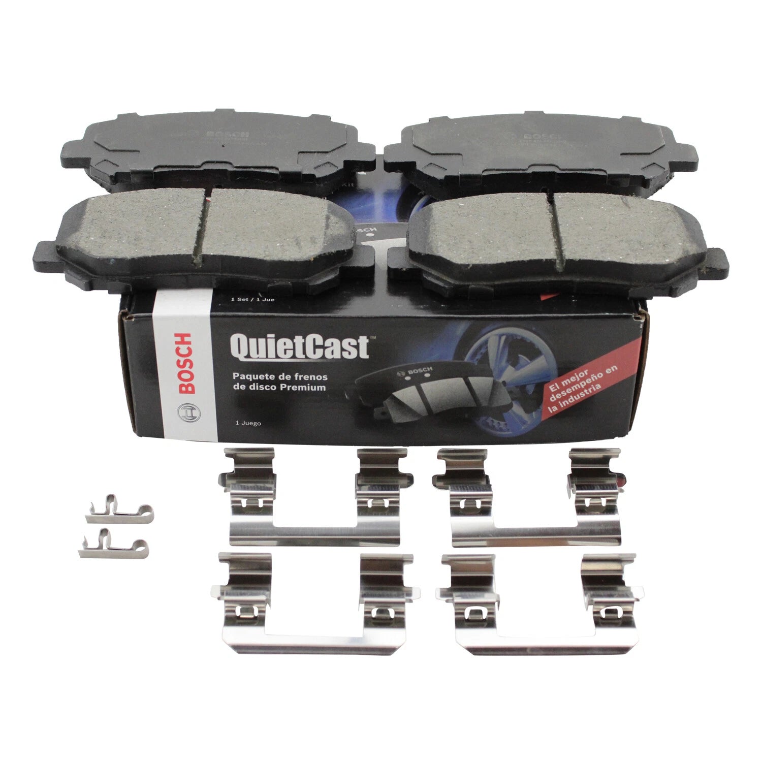Bosch QuietCast Front Ceramic Brake Pads Set for Mazda CX-5 (2013–2020)