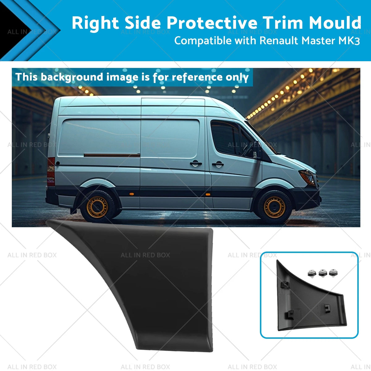 Side Protective Trim Mould for Renault Master MK3 (2010–2021)