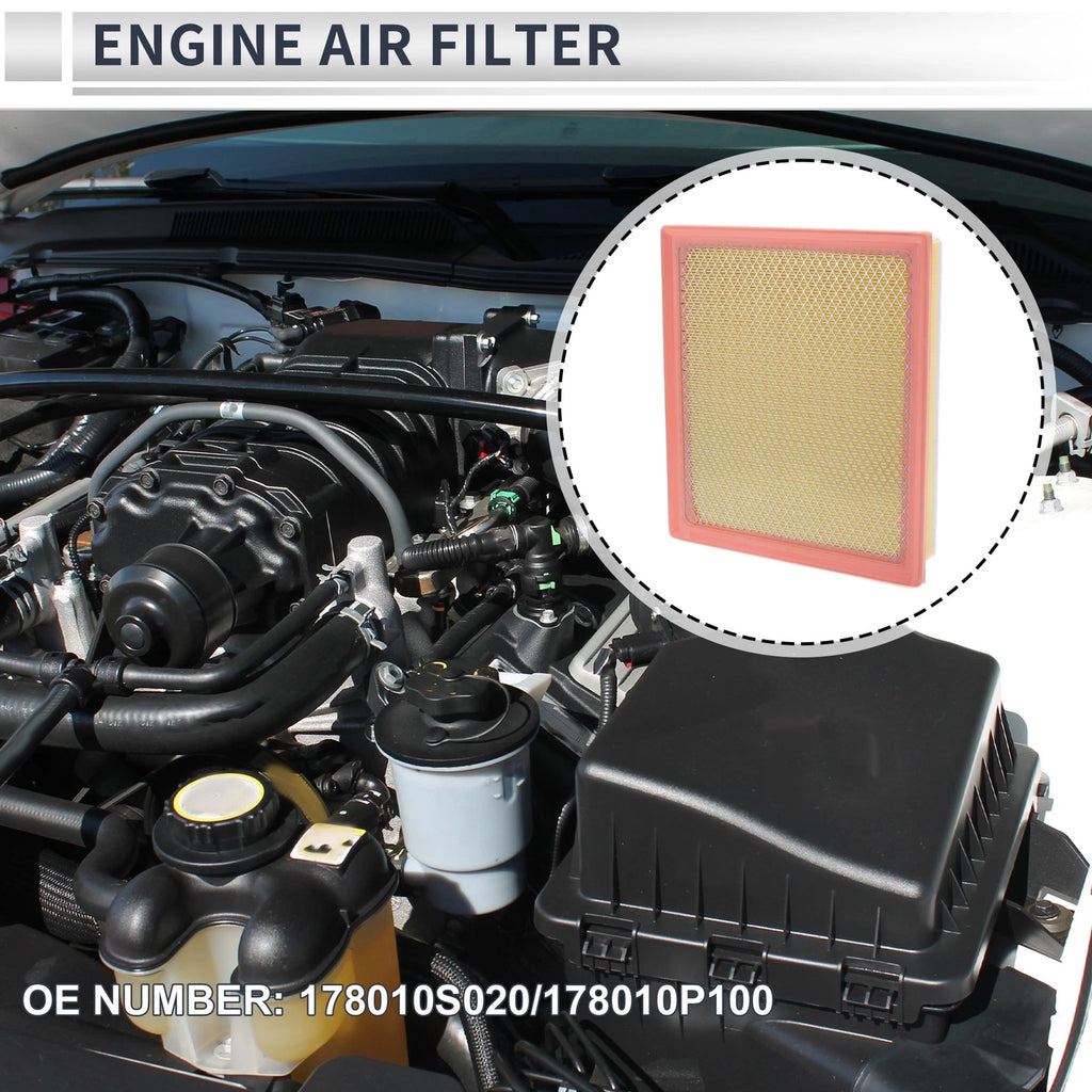 Engine Air Filter No. 17801-0S020 for Toyota Tacoma 3.5L (2016–2023)