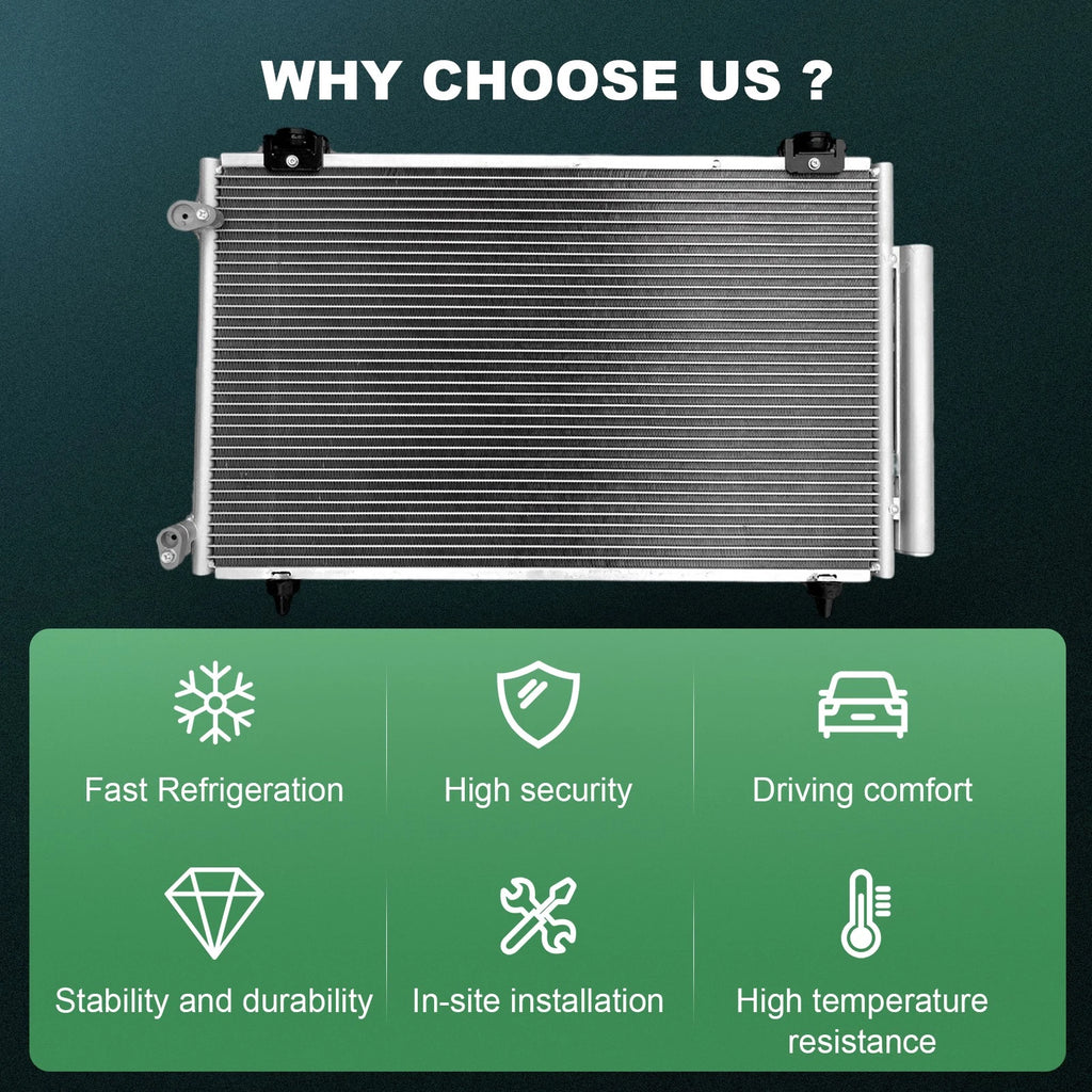 AC Condenser for Toyota Corolla Matrix (2005–2008)