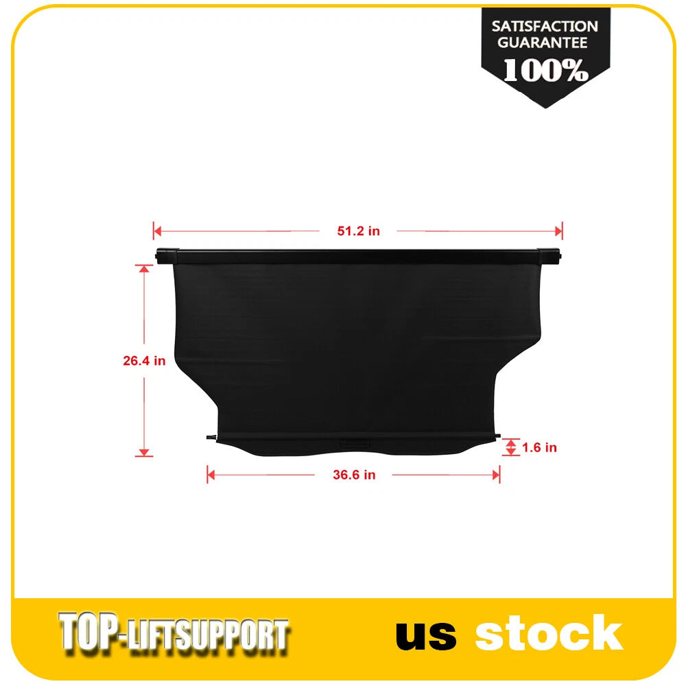 Retractable Rear Cargo Security Trunk Cover for Dodge Caliber (2007–2012)